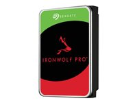 Seagate IronWolf Pro ST8000NT001 - Kiintolevyasema - 8 Tt - sisäinen - 3.5" - SATA 6Gb/s - 7200 kierrosta/min - puskuri: 256 Mt - sekä 3 vuoden Seagate Rescue Data Recovery ST8000NT001