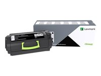 Lexmark - Erittäin tuottoisa - musta - alkuperäinen - väriainekasetti LCCP, LRP malleihin Lexmark MS818dn, MX718de 53B0XA0