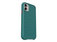 LifeProof WAKE - Takakansi matkapuhelimelle - valtameriperäinen kierrätetty muovi - down under, vihreä/oranssi malleihin Apple iPhone 11, XR 77-65114