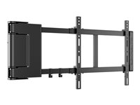 Multibrackets M Motorized Swing Mount Large - Asennuspakkaus (keinuvarsi) malleihin LCD-TV - metalli - musta -näytön koko: 37"-55" - seinään asennettava 7350022734500