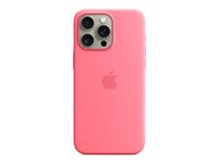 Apple - Takakansi matkapuhelimelle - MagSafe-yhteensopiva - silikoni - vaaleanpunainen malleihin iPhone 15 Pro Max MWNN3ZM/A