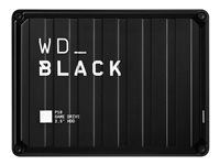 WD_BLACK P10 Game Drive WDBA2W0020BBK-WES1 - Kiintolevyasema - 2 Tt - ulkoinen (kannettava) - 2.5" - USB 3.2 Gen 1 - musta WDBA2W0020BBK-WES1