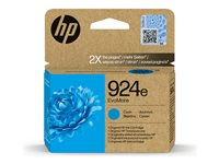 HP 924e EvoMore - Sinivihreä - alkuperäinen - mustepatruuna malleihin Officejet Pro 8130e 4K0U7NE#CE1