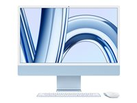 Apple iMac with 4.5K Retina display - all-in-one - M3 - 8 Gt - SSD 256 GB - LED 24" - ruotsalainen/suomalainen MQRQ3KS/A