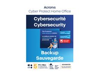 Acronis Cyber Protect Home Office Advanced - Tilauslisenssi (1 vuosi) - 5 tietokonetta, 500 Gt pilvitallennustila, rajaton määrä mobiililaitteita - lataus - Win, Mac, Android, iOS HOCASHLOS