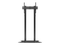 Multibrackets M Display Stand 180 Dual Pillar - Teline malleihin litteä paneeli - alumiini - musta -näytön koko: 70"-110" -kiinnitysliitäntä: enintään 800 x 600 mm - lattialla seisova 7350073732579