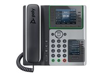 Poly Edge E450 - VoIP -puhelin toiminnolla soittajan tunnistin/odotetaan soittoa - 3-suuntainen puhelukyky - SIP, SDP 82M90AA