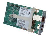 Lexmark MarkNet N8120 - Tulostuspalvelin - Gigabit Ethernet malleihin Lexmark C746, C748, C792, C950, TS652, X746, X748, X792, X925, X925de 4, X950, X952, X954 14F0037