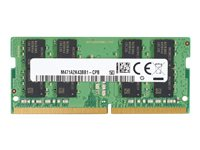 HP - DDR4 - moduuli - 8 Gt - SO-DIMM 260-pin - 3200 MHz / PC4-25600 - 1.2 V - puskuroimaton - non-ECC malleihin EliteBook 640 G9; 650 G9; 655 G9; 835 G8, 845 G8, 855 G8; ProBook 455 G9, 450 G9, 635 Aero G8, 655 G9; ProBook x360 435 G9; ZBook 15v G5 Mobile Workstation (non-ECC), Power G8 (non-ECC); ZBook Firefly 14 G8 (non-ECC); ZBook Fury 15 G7 (non-ECC), Fury 15 G8 (non-ECC), 17 G7 (non-ECC), 17 G8 (non-ECC) 286H8AA#AC3