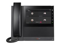 Poly CCX 600 for Microsoft Teams - VoIP -puhelin toiminnolla soittajan tunnistin/odotetaan soittoa - SIP, RTCP, RTP - 24 linjaa - musta 82Z84AA