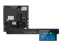 Crestron Flex UC-B30-Z-WM - Zoom Roomsille - videoneuvottelupakkaus (äänipalkki, kosketusnäyttökonsoli, mini-PC) - Zoom-sertifioitu - musta UC-B30-Z-WM