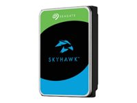 Seagate SkyHawk ST8000VX010 - Kiintolevyasema - 8 Tt - sisäinen - 3.5" - SATA 6Gb/s - puskuri: 256 Mt - sekä 3 vuoden Seagate Rescue Data Recovery ST8000VX010