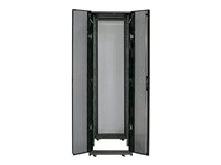 APC NetShelter SX Enclosure Without Sides - Teline kaappi - musta - 42U - 19" AR3300X609