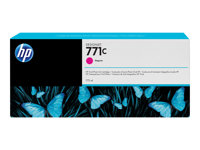 HP 771C - 775 ml - magenta - alkuperäinen - mustepatruuna malleihin DesignJet Z6200, Z6600, Z6610, Z6800, Z6810 B6Y09A