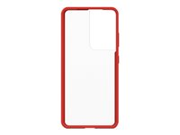 OtterBox React Series - ProPack Packaging - takakansi matkapuhelimelle - power red malleihin Samsung Galaxy S21 Ultra 5G 77-81569