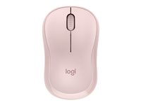 Logitech M240 Silent - Hiiri - oikea- ja vasenkätiselle - optinen - 3 painiketta - langaton - Bluetooth - ruusu 910-007121