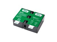 APC Replacement Battery Cartridge #165 - UPS akku - 1 x akku/paristo - Lyijyhappo - 177 Wh - musta malleihin Back-UPS Pro BR1300MI APCRBC165