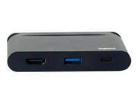 Legrand - Ulkoinen videoadapteri - USB-C - HDMI - musta 82116