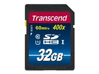 Transcend SDHC Class 10 UHS-I (Premium) - Flash-muistikortti - 32 Gt - UHS Class 1 / Class10 - SDHC UHS-I TS32GSDU1