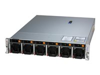 Supermicro SuperServer 221HE-TNR - telineasennettava ilman suoritinta - 0 Gt - ei kiintolevyä SYS-221HE-TNR