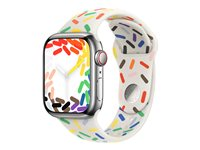 Apple - Pride Edition - kelloranneke tuotteelle älykello - 41 mm - S/M-koko MRTL3ZM/A