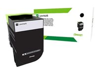 Lexmark 702XKE - Erittäin tuottoisa - musta - alkuperäinen - väriainekasetti Lexmark Corporate malleihin Lexmark CS510de, CS510dte 70C2XKE