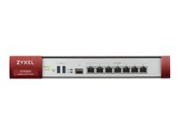 Zyxel ZyWALL ATP500 - Turvalaite - 1GbE - H.323, SIP - 1U - pilvihallinnoitu - telineeseen asennettava ATP500-EU0102F