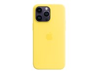 Apple - Takakansi matkapuhelimelle - MagSafe-yhteensopiva - silikoni - kanarialinnun keltainen malleihin iPhone 14 Pro Max MQUL3ZM/A