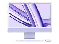 Apple iMac with 4.5K Retina display - all-in-one - M3 - 8 Gt - SSD 256 GB - LED 24" Z19P