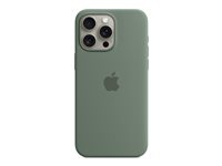 Apple - Takakansi matkapuhelimelle - MagSafe-yhteensopiva - silikoni - cypress malleihin iPhone 15 Pro Max MT1X3ZM/A
