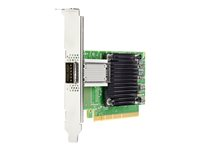 HPE MCX515A-CCAT - Verkkosovitin - PCIe 3.0 x16 - 100 Gigabit QSFP28 x 1 malleihin ProLiant DL325 Gen10, DL345 Gen10, DL360 Gen10, DL365 Gen10, DL380 Gen10 P31246-B21