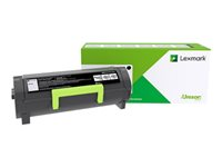 Lexmark 602XE - Erittäin tuottoisa - musta - alkuperäinen - väriainekasetti Lexmark Corporate malleihin Lexmark MX510de, MX511de, MX511dhe, MX511dte, MX611de, MX611dhe 60F2X0E