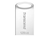 Transcend JetFlash 710 - USB Flash-asema - 128 Gt - USB 3.1 Gen 1 - hopea TS128GJF710S