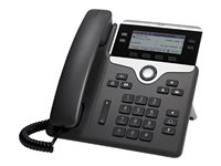 Cisco IP Phone 7841 - With Multiplatform Phone Firmware - VoIP -puhelin - SIP - 4 linjaa - TAA-yhteensopiva CP-7841-3PCC-K9=