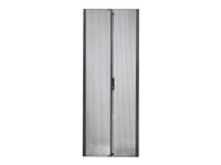 APC NetShelter SX Perforated Split Doors - Telineovi - musta - 45U malleihin P/N: NBPD0160A, NBWL0355A, NBWL0356A, SMX3000HV-BR, SRT1000RMXLI, SRT1500RMXLA-NC AR7155