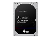 WD Ultrastar DC HC310 HUS726T4TALE6L4 - Kiintolevyasema - 4 Tt - sisäinen - 3.5" - SATA 6Gb/s - 7200 kierrosta/min - puskuri: 256 Mt 0B36040