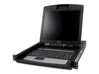 APC LCD Console - KVM-konsoli - 17" AP5717