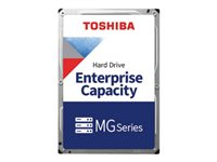 Toshiba MG09 Series MG09SCA18TE - Kiintolevyasema - salattu - 18 Tt - sisäinen - 3.5" - SAS 12Gb/s - 7200 kierrosta/min - puskuri: 512 Mt MG09SCA18TE