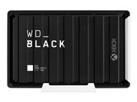 WD_BLACK D10 Game Drive for Xbox One WDBA5E0120HBK - Kiintolevyasema - 12 Tt - ulkoinen (kannettava) - USB 3.2 Gen 1 - 7200 kierrosta/min - musta WDBA5E0120HBK-EESN