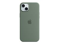 Apple - Takakansi matkapuhelimelle - MagSafe-yhteensopiva - silikoni - cypress malleihin iPhone 15 Plus MT183ZM/A