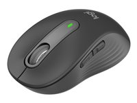 Logitech Signature M650 for Business - Hiiri - optinen - 5 painiketta - langaton - 2.4 GHz, Bluetooth - Logitech Logi Bolt USB-vastaanotin - grafiitti 910-006274