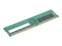 Lenovo Gen2 - DDR4 - moduuli - 32 Gt - DIMM 288 nastaa - 3200 MHz - puskuroimaton - ECC - vihreä 4X71L66408