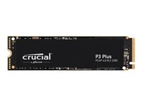 Crucial P3 Plus - SSD - 500 GB - sisäinen - M.2 2280 - PCIe 4.0 (NVMe) CT500P3PSSD8