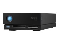 LaCie 1big Dock SSD Pro STHW4000800 - Kiintolevyasemaryhmä - 4 Tt - 1 telineet - SSD 4 Tt x 1 - Thunderbolt 3, USB 3.1 (ulkoinen) - sekä 5 vuoden tietojen palautuksen huoltosuunnitelma STHW4000800