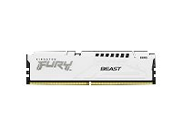 Kingston FURY Beast - DDR5 - moduuli - 32 Gt - DIMM 288 nastaa - 5200 MHz / PC5-41600 - CL36 - 1.25 V - puskuroimaton - on-die ECC - valkoinen KF552C36BWE-32