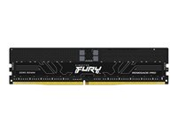 Kingston FURY Renegade Pro - DDR5 - moduuli - 32 Gt - DIMM 288 nastaa - 5600 MHz / PC5-44800 - CL36 - 1.25 V - rekisteröity - on-die ECC - musta KF556R36RB-32