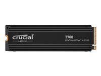 Crucial T700 - SSD - salattu - 1 Tt - sisäinen - PCI Express 5.0 (NVMe) - TCG Opal Encryption 2.01 CT1000T700SSD5