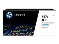 HP 657X - Tuottoisa - musta - alkuperäinen - LaserJet - väriainekasetti (CF470X) malleihin Color LaserJet Enterprise MFP M681; LaserJet Enterprise Flow MFP M681, MFP M682 CF470X