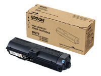 Epson S110079 - Suuri kapasiteetti - musta - alkuperäinen - väriainekasetti malleihin WorkForce AL-M310DN, AL-M310DTN, AL-M320DN, AL-M320DTN C13S110079