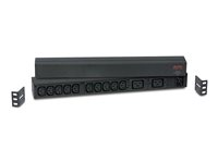 APC Basic Rack-Mount PDU - Virranjakelukaista (telineasennettava) - Vaihtovirta 208/230 V - tulo: EC 60320 C20 - lähtöliittimet: 12 (power IEC 60320 C13, IEC 60320 C19) - Maailmanlaajuinen - musta malleihin P/N: SMTL1000RMI2UC, SMX1000C, SMX1500RM2UC, SMX1500RM2UCNC, SMX750C, SMX750CNC AP9559